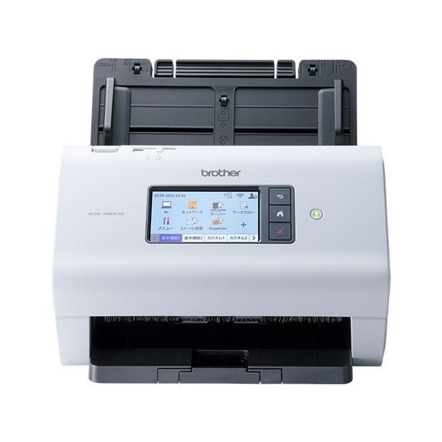 ブラザー ADS-4900W ドキュメントスキャナー (有線・無線LAN対応/ 60ppm/ タッチパネル/ ADF100枚)