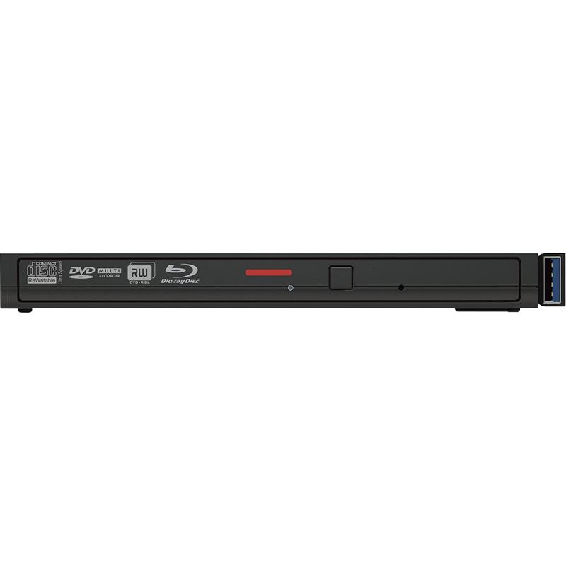 バッファロー BRXL-PT6U3-BKE USB3.2(Gen1)対応 ポータブルBDドライブ 再生/ 書込ソフト添付 ブラック_1