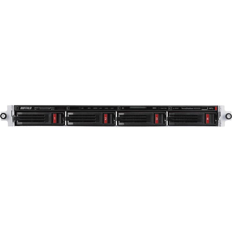 バッファロー WS5420RN32S2 TeraStation WS IoT 2022 for Storage Standard Edition搭載ラックマウントNAS 4ベイ 32TBの画像