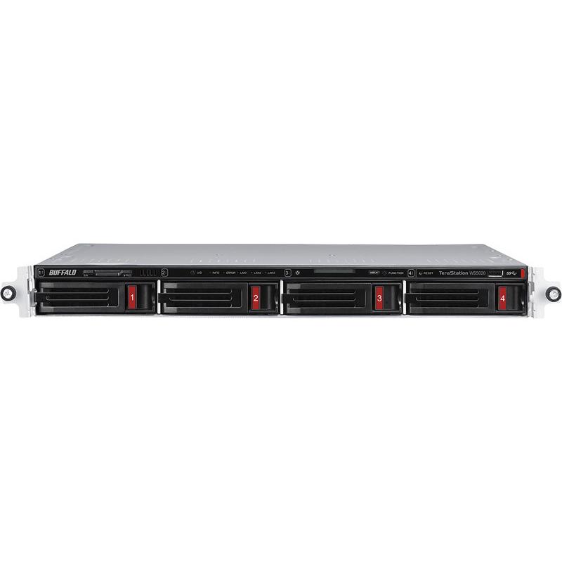 バッファロー WS5420RN32S2 TeraStation WS IoT 2022 for Storage Standard Edition搭載ラックマウントNAS 4ベイ 32TBの画像