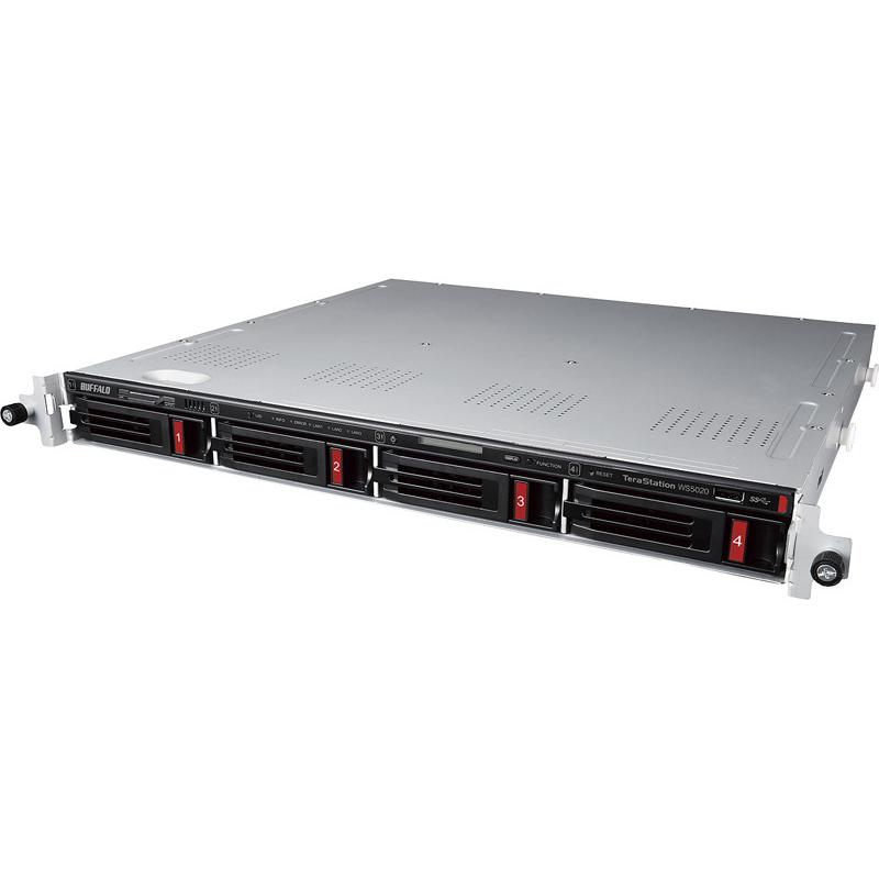 バッファロー WS5420RN16S2 TeraStation WS IoT 2022 for Storage Standard Edition搭載ラックマウントNAS 4ベイ 16TB