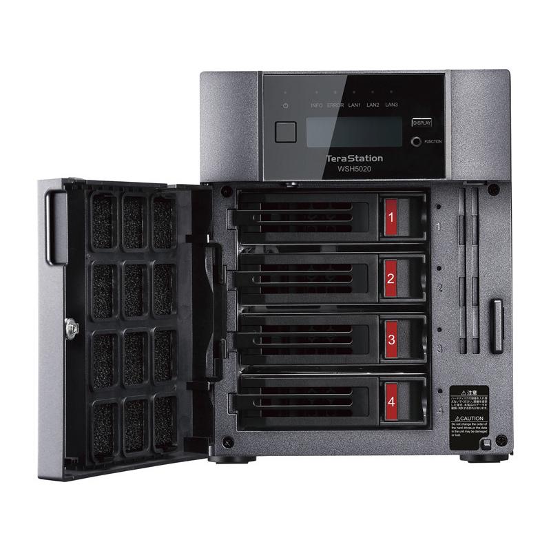 バッファロー WSH5420DN32W2 TeraStation WSS2022WG H/ W RAID Desk 4ベイNAS 32TBの画像