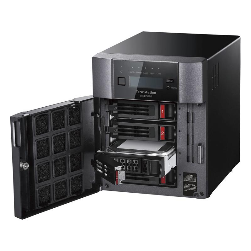 バッファロー WSH5420DN32W2 TeraStation WSS2022WG H/ W RAID Desk 4ベイNAS 32TBの画像
