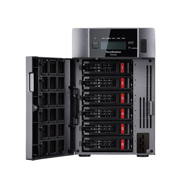 バッファロー TS5620DN3606 TeraStation TS5620DNシリーズ 6ドライブNAS 36TBの画像