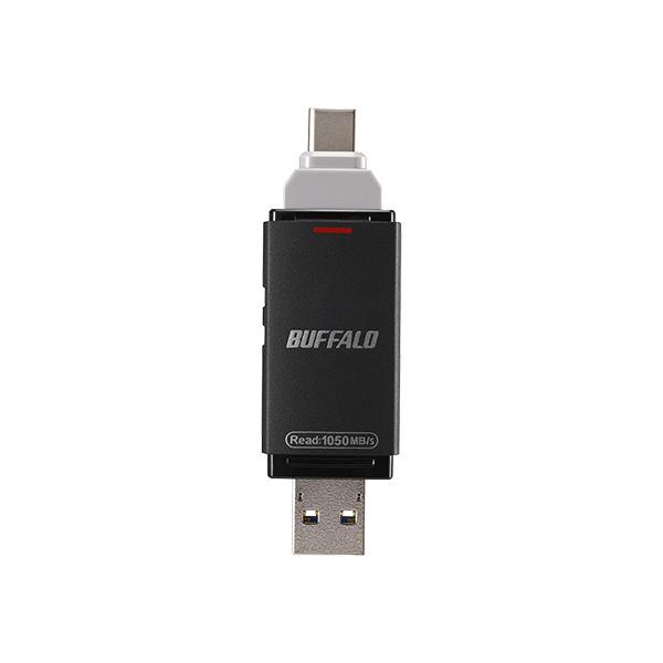 バッファロー SSD-SDH2.0U3-BA USB3.2(Gen2) Type-C/ A