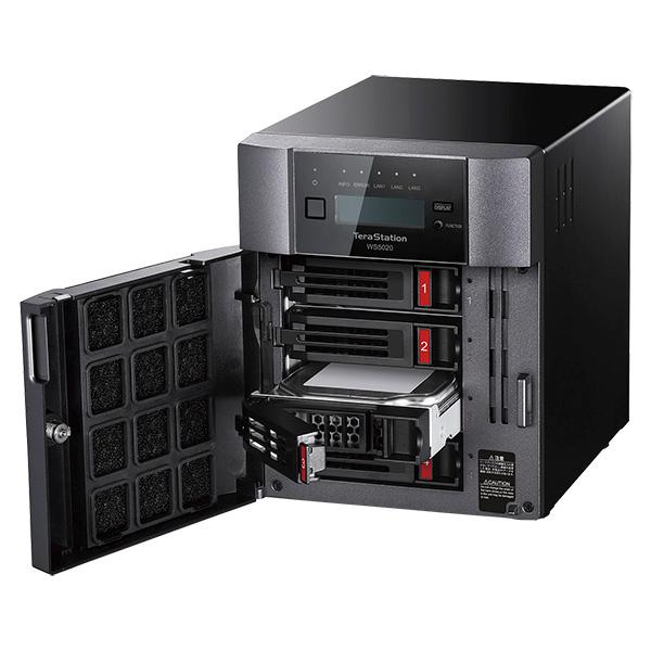 バッファロー WS5420DN32S5 TeraStation WSIoT 2025ST デスクトップ 4ベイ 32TBの画像