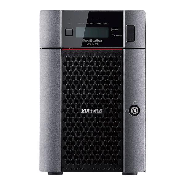 バッファロー WSH5620DN12S5 TeraStation WSS2025ST ハードウェアRAID デスクトップ型6ベイNAS 12TBの画像