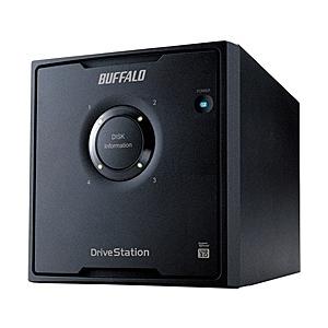 バッファロー HD-QL4TU3/R5J ドライブステーション RAID 5対応 USB3.0用 外付けHDD 4ドライブ 4TB