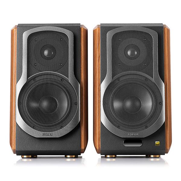 プリンストン ED-S1000MK2-A Edifier 2.0 パワードブックシェルフ スピーカー （ブラウン）_1