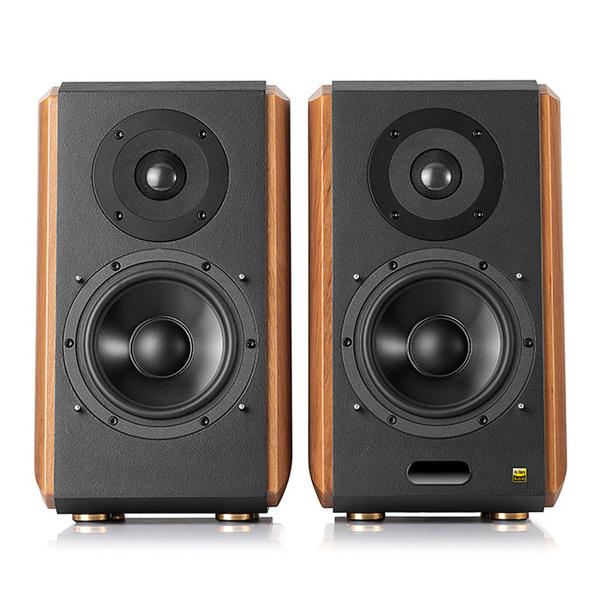 プリンストン ED-S1000MK2-A Edifier 2.0 パワードブックシェルフ スピーカー （ブラウン）_2