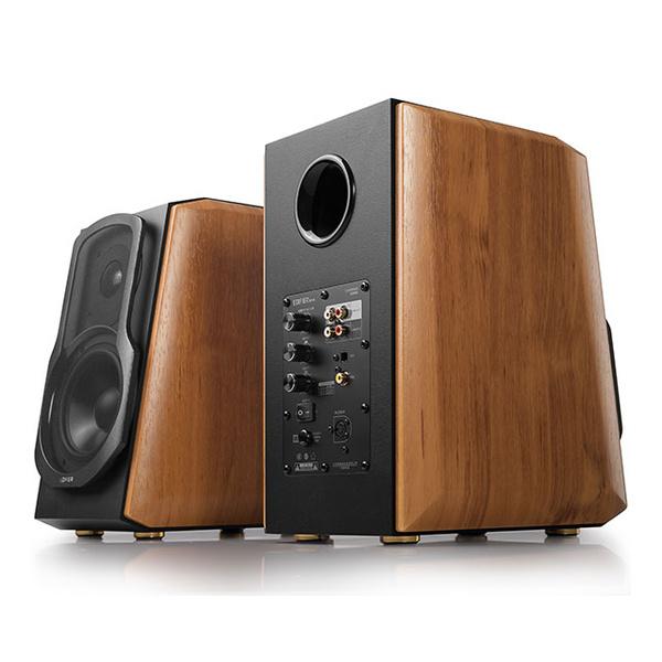 プリンストン ED-S1000MK2-A Edifier 2.0 パワードブックシェルフ スピーカー （ブラウン）_3