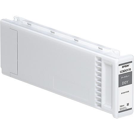 EPSON SC8DGY70 SureColor用 インクカートリッジ/ 700ml（ダークグレー