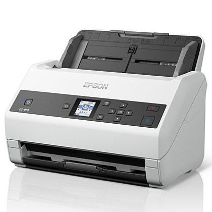 EPSON DS-870 A4シートフィードスキャナー/ 600dpi/ A4片面65枚/ 分/ 1.44型LCDパネル搭載/ 両面同時読取
