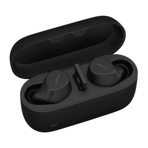 GNオーディオ 20797-999-989 Jabra 完全ワイヤレスイヤホン型 USB-A MS認定 充電パッド付「Jabra Evolve2 Buds US…の画像