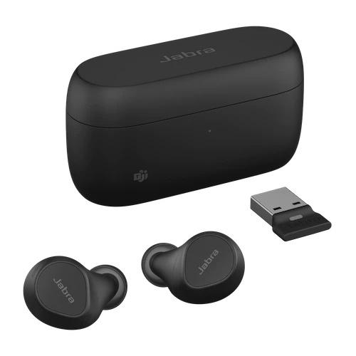 GNオーディオ 20797-999-989 Jabra 完全ワイヤレスイヤホン型 USB-A MS認定 充電パッド付「Jabra Evolve2 Buds US…の画像