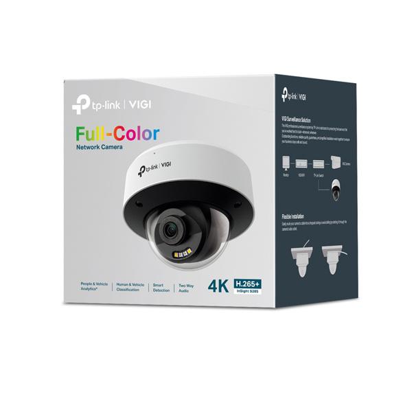 TP-LINK InSight S285(2.8mm)(un) VIGI 8MP フルカラー ドーム型ネットワークカメラ_3