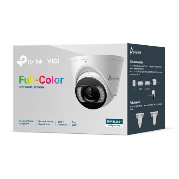 TP-LINK InSight S455(2.8mm)(un) VIGI 5MP フルカラー タレット型ネットワークカメラ 2.8mm_4