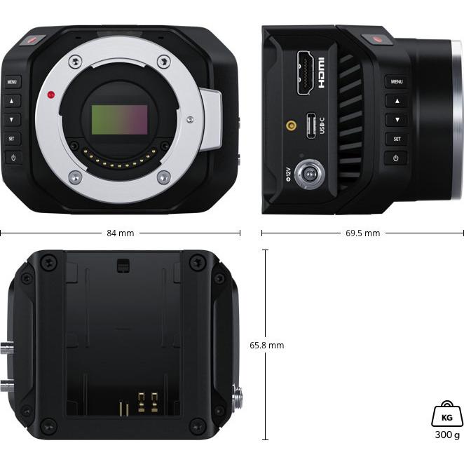 Blackmagic Design 9338716-008630 Blackmagic Micro Studio Camera 4K G2 CINSTUDMFT/ UHD/ MRG2｜podpark｜02