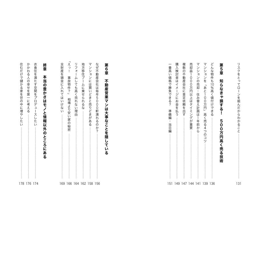 住んでよし、売ってよし、貸してよし。高級マンション超活用術　〜不動産は「リセール指数」で買いなさい |  | 03