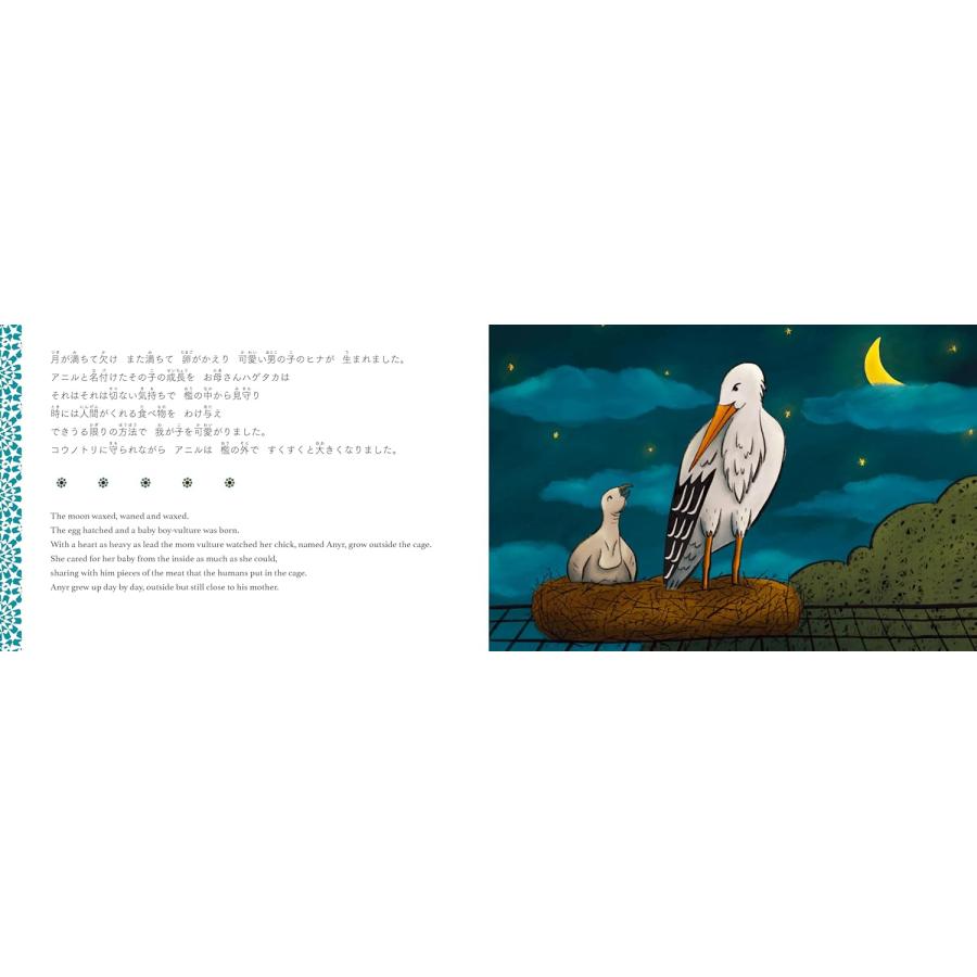 絵本　ハゲタカの旅〜Illustrated story book ”Voyage of a Vulture”〜(おでかけBOOKシリーズ)｜poempiecestore｜05