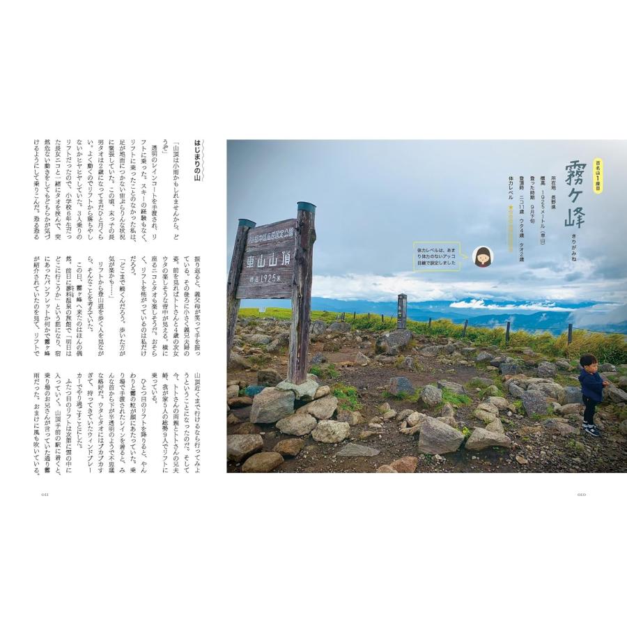 【オリジナル一筆箋つき】山にのぼる　家族で日本100名山 (ビジュアルガイド) |  | 02