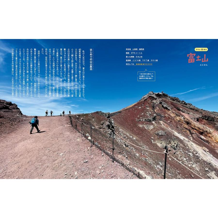 【オリジナル一筆箋つき】山にのぼる　家族で日本100名山 (ビジュアルガイド) |  | 07