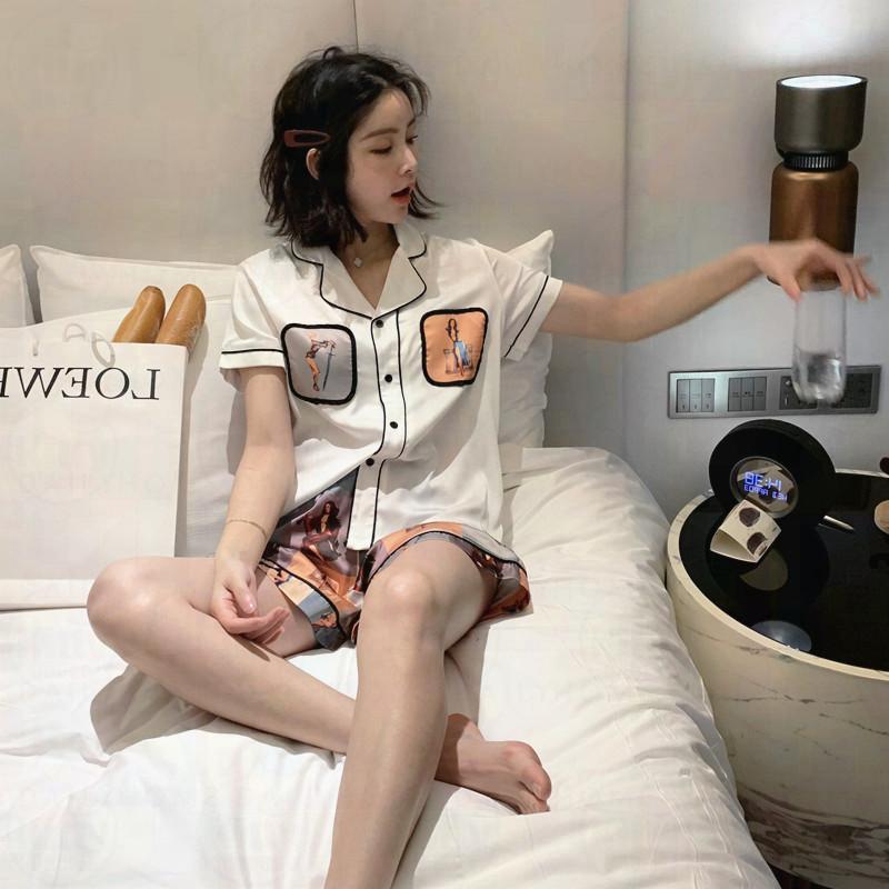 絶対一番安い ルームウェア 部屋着 シルク セットアップ ｖネック 前開き 可愛い かわいい おしゃれ 大人可愛い 春 夏 秋 ２点セット 送料無料 Atempletonphoto Com