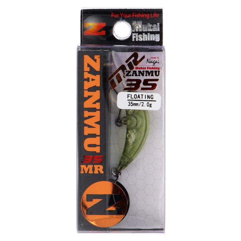 ムカイフィッシング ルアー ザンム 35MR (F) NTS-7 ウォーターグリーン