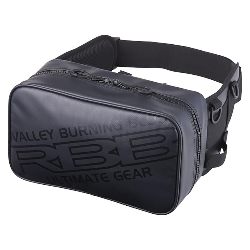 RBB リバレイ　リバレイ腰巻ライフジャケット　　RBBショルダーバッグ　双進 双進 RBB ロックショアウエストバッグ ブラック 7640 : 釣具のポイント