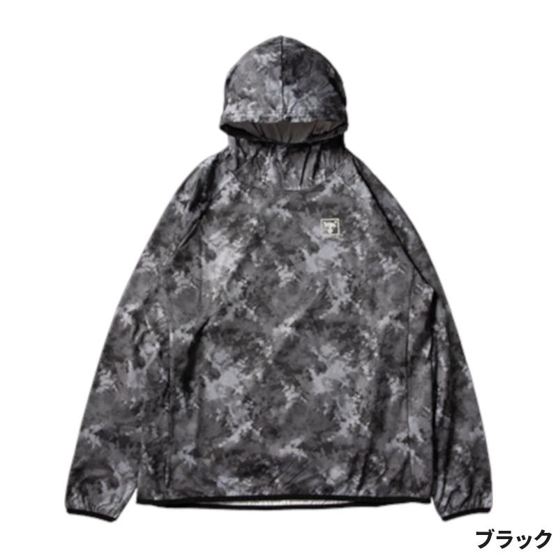 ジャッカル ウェア ハイドライサマーフーディ プルオーバー S ブラック