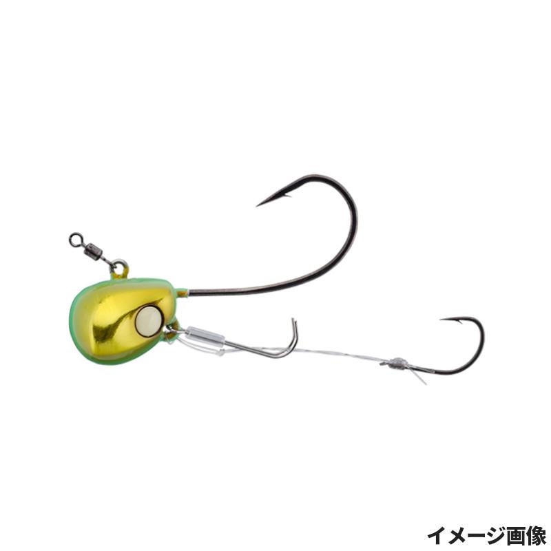 タイガイズ15ミリ JACKALL（ジャッカル） TGビンビンテンヤ鯛夢 15号 チャートグロー