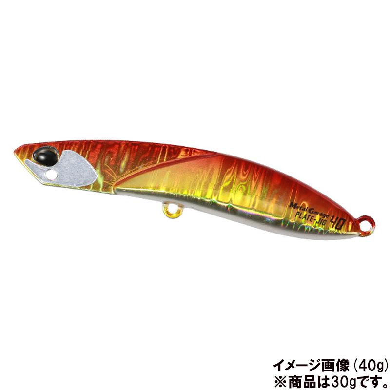 DUO ルアー メタルガレージ プレートジグ 30g アカキン : 釣具の