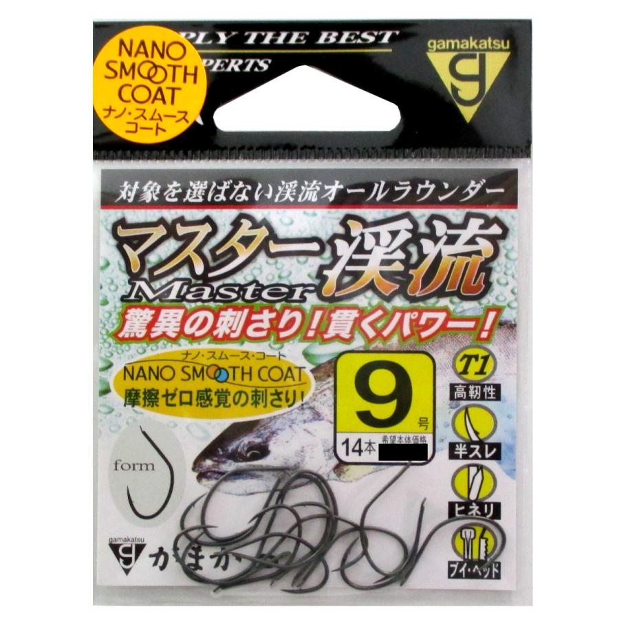 Gamakatsu（がまかつ） T1 マスター渓流 9号 : 釣具のポイント東日本