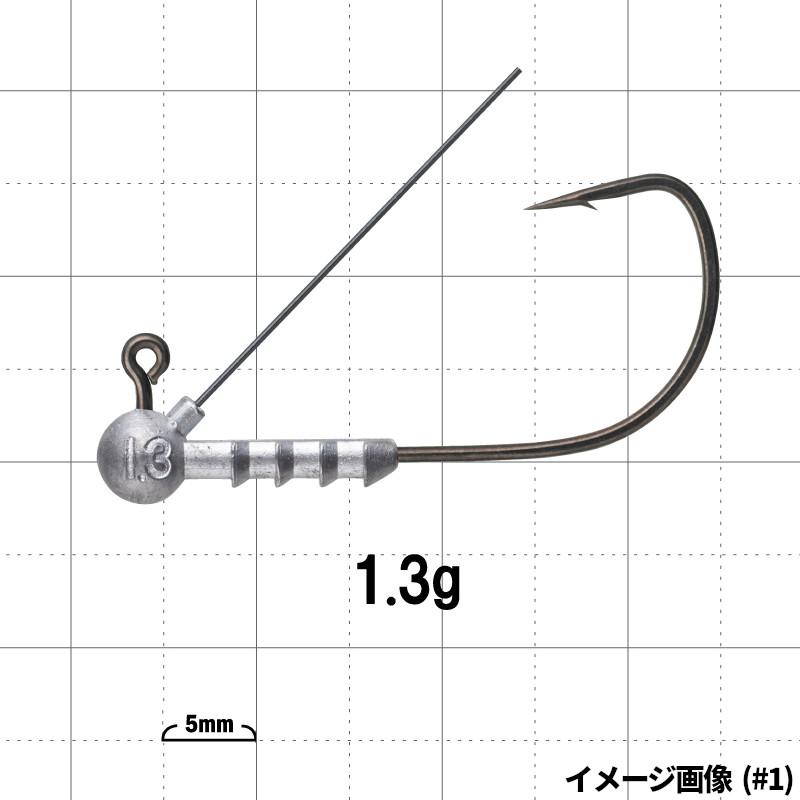 がまかつ ホリゾンヘッド LGライト+G 2.6g #1 68-918｜point-eastjapan｜03