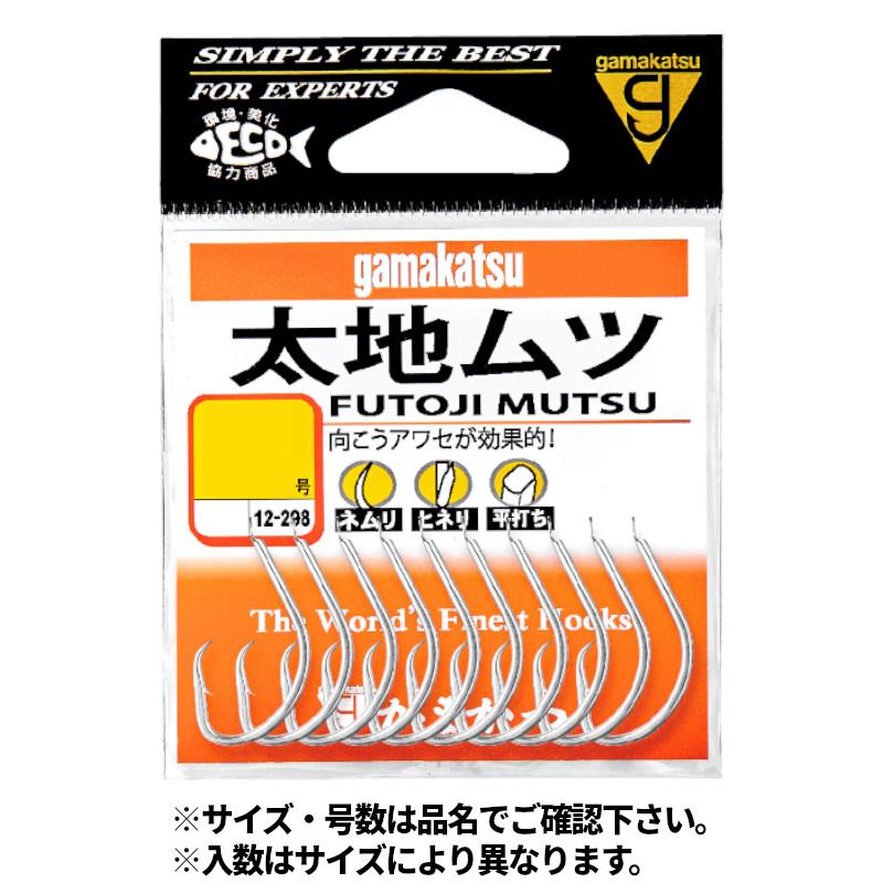 Gamakatsu（がまかつ） 太地ムツ 12-298 19号 銀 : 釣具のポイント