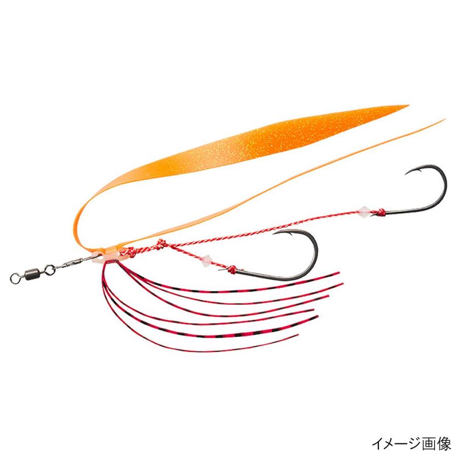 DAIWA（ダイワ） 紅牙 遊動テンヤ替え針SS+エビラバ 紅牙 オレンジR