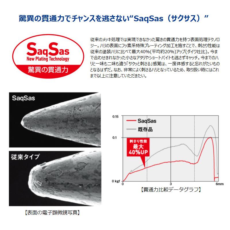 ダイワ 快適大ヒラメハタ仕掛 SS+S シングル 針14/13号-ハリス8号｜point-eastjapan｜03