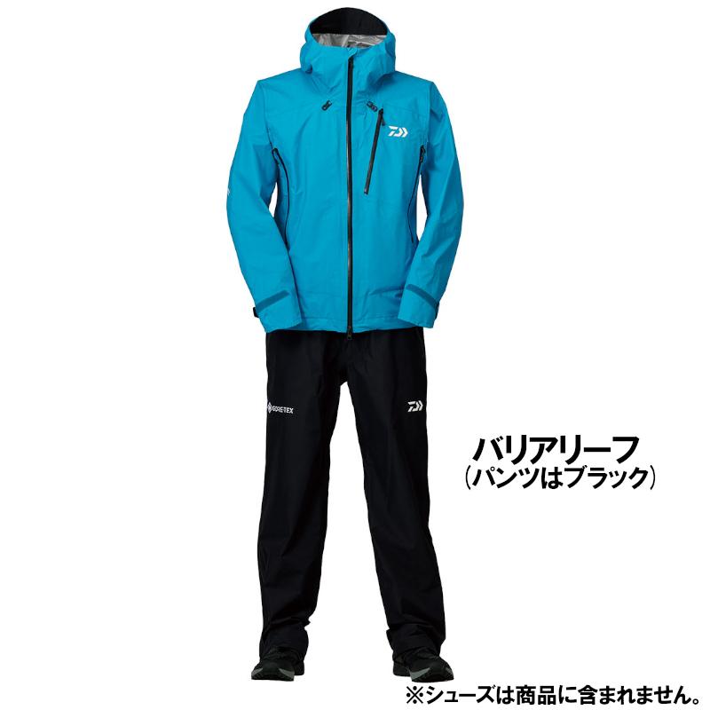 ダイワ DR-1621 ゴアテックス パックライト プラス レインスーツ S バリアリーフ