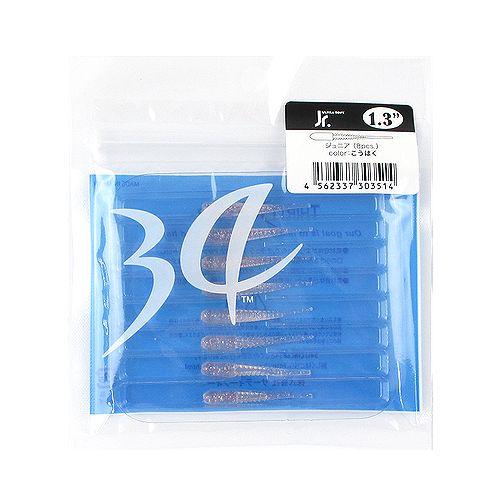 34/サーティ―フォー ワーム ジュニア 1.3インチ こうはく : 釣具の