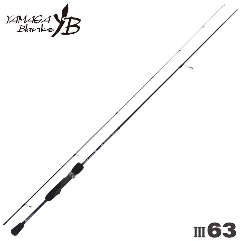 ヤマガブランクス アジングロッド ブルーカレントIII 63 : 釣具の