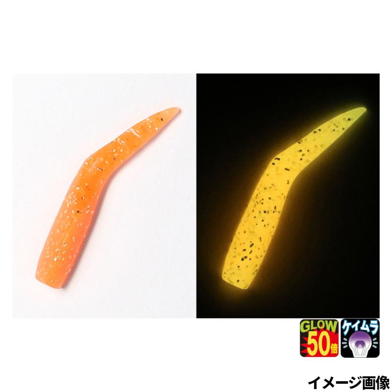 クリアブルー ワーム クノジー 1.2インチ 狂ったみかん : 釣具の