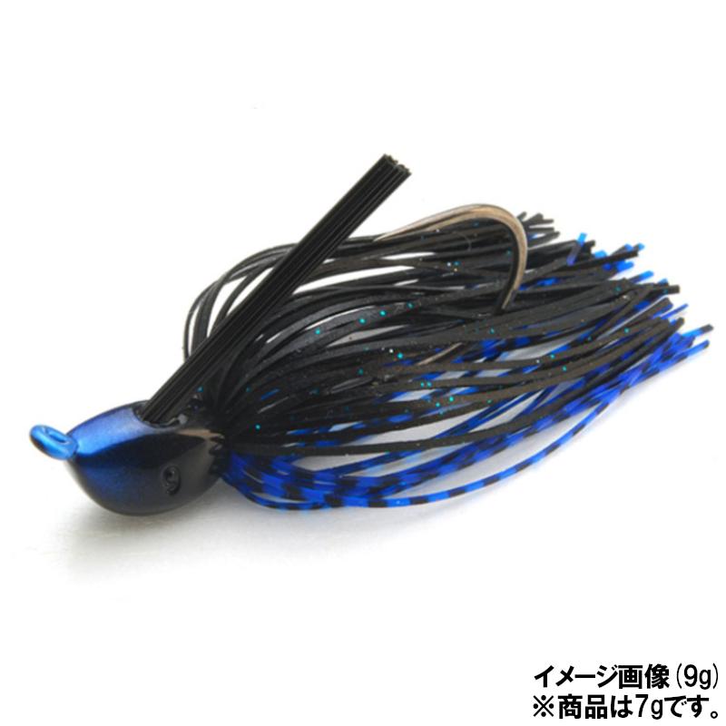 レイドジャパン ラバージグ MASTERJIG 7g ブラックブルー : 釣具の
