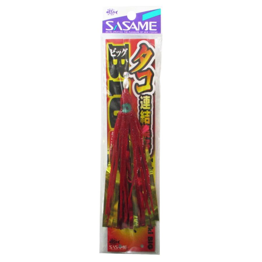 ささめ針 タコ連結集寄ビッグ TKS17 赤 : 釣具のポイント東日本 Yahoo