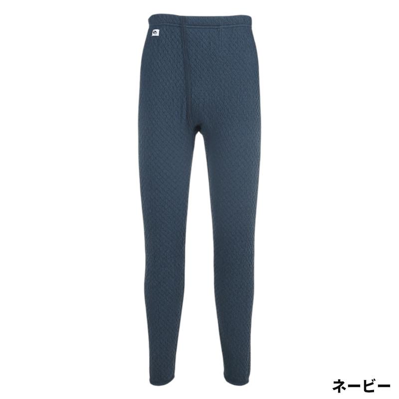 防寒ウェア ひだまり チョモランマ 紳士ズボン下 M 36 ネービー QMS951