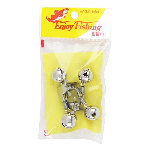 宝福印 クリップ鈴 W−中 銀 : 釣具のポイント東日本 Yahoo!店 - 通販