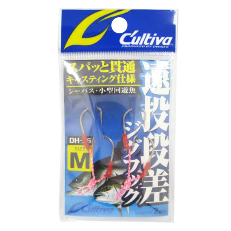 オーナー カルティバ 遠投段差フック DH−26 M : 釣具の