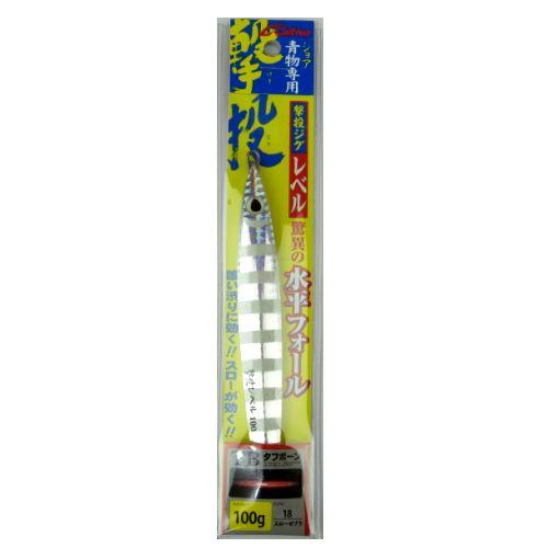 オーナー ジグ GJL-100 撃投ジグ レベル 100g 18 スローゼブラ/グロー 31874｜point-eastjapan｜02