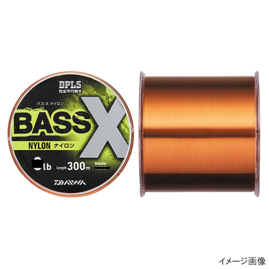 DAIWA（ダイワ） バス-X ナイロン 300m 14lb アッサムブラウン : 釣具
