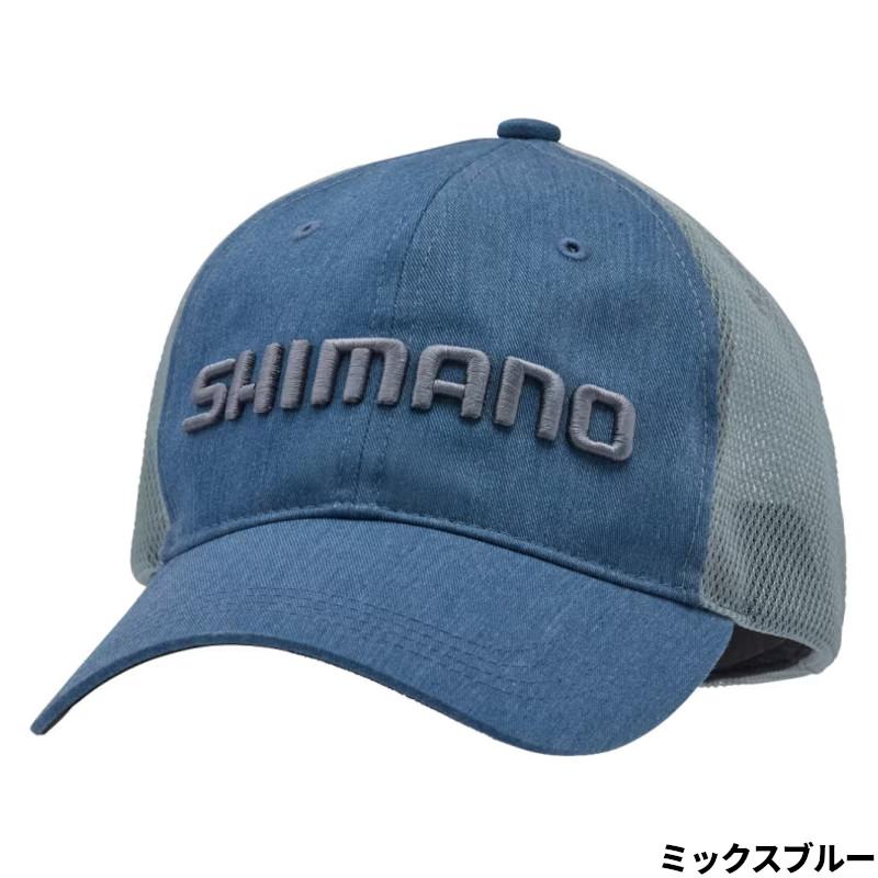 シマノ（SHIMANO） 【現品限り】 キャップ ツイル メッシュキャップ M