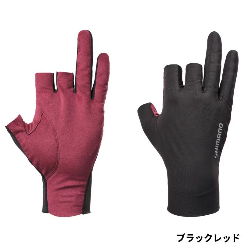 シマノ キャップ グローブ ポーチ ゴアテックス センシティブグローブ シマノ（SHIMANO） グローブ 05 センシティブ グローブ 3 M ブラック